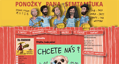 Desktop Screenshot of ponozkypanasemtamtuka.cz